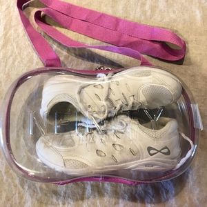 NFINITY Halo  Cheer Shoes size 6 with case